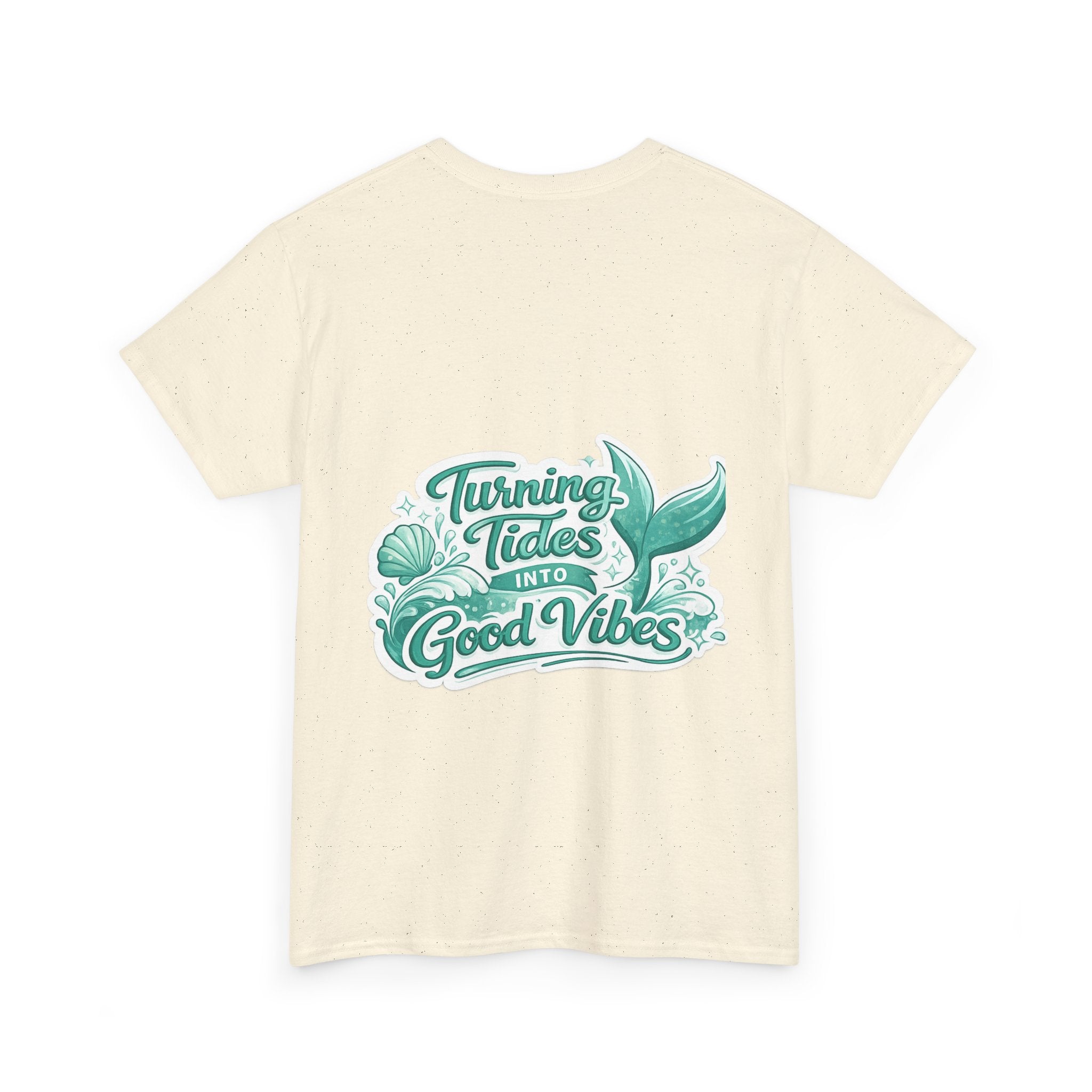 DJ Mermaid T‑Shirt — Turning Tides Into Good Vibes Graphic Tee