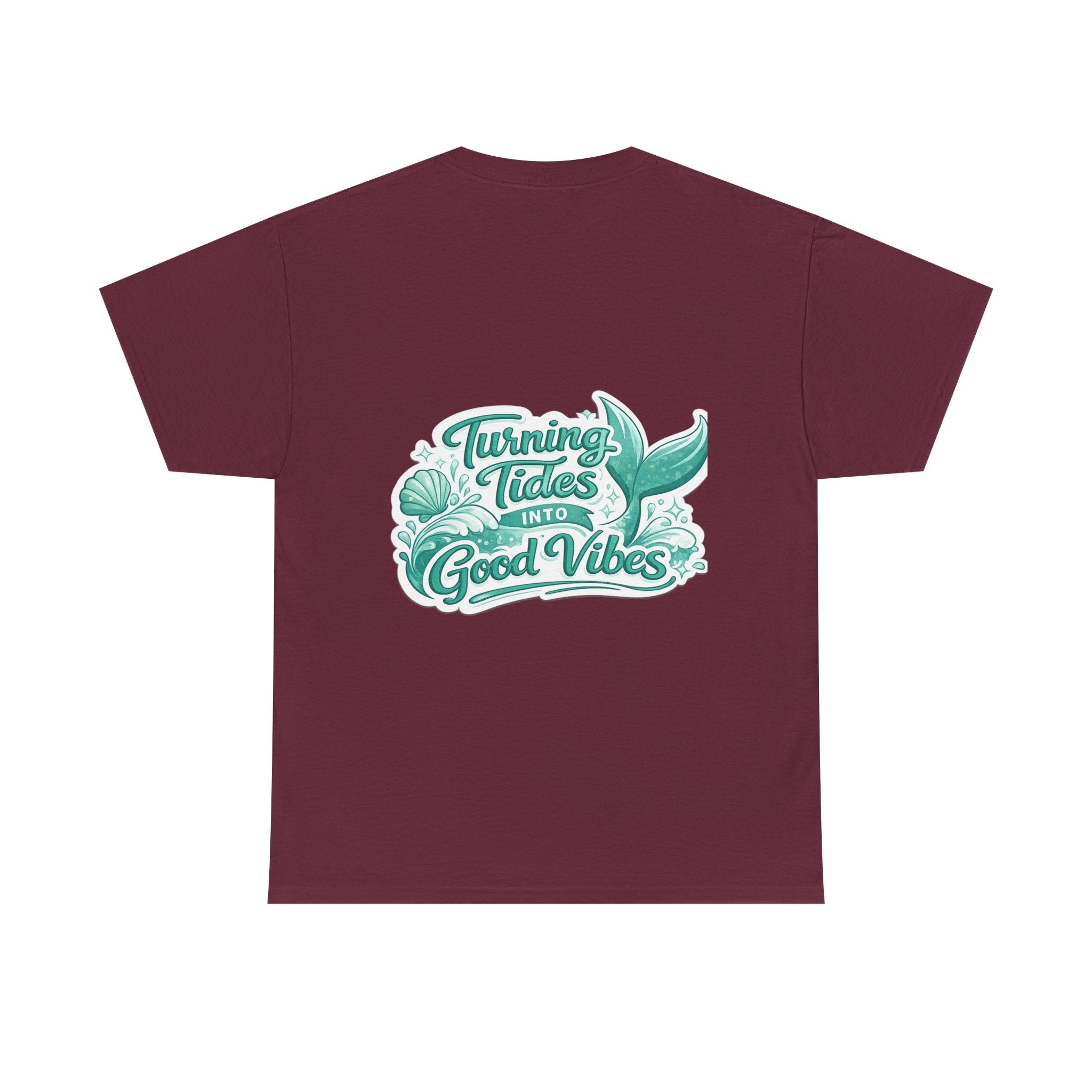 DJ Mermaid T‑Shirt — Turning Tides Into Good Vibes Graphic Tee