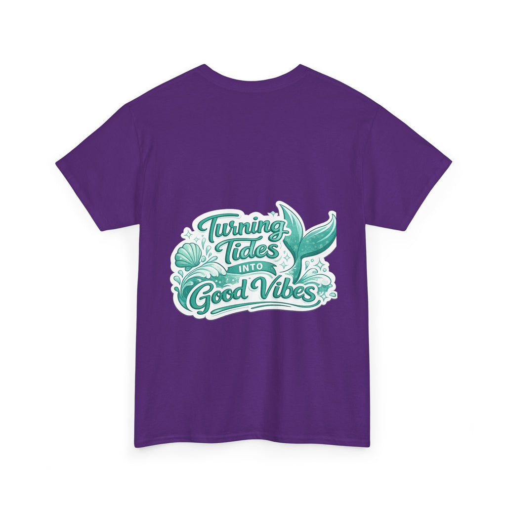 DJ Mermaid T‑Shirt — Turning Tides Into Good Vibes Graphic Tee
