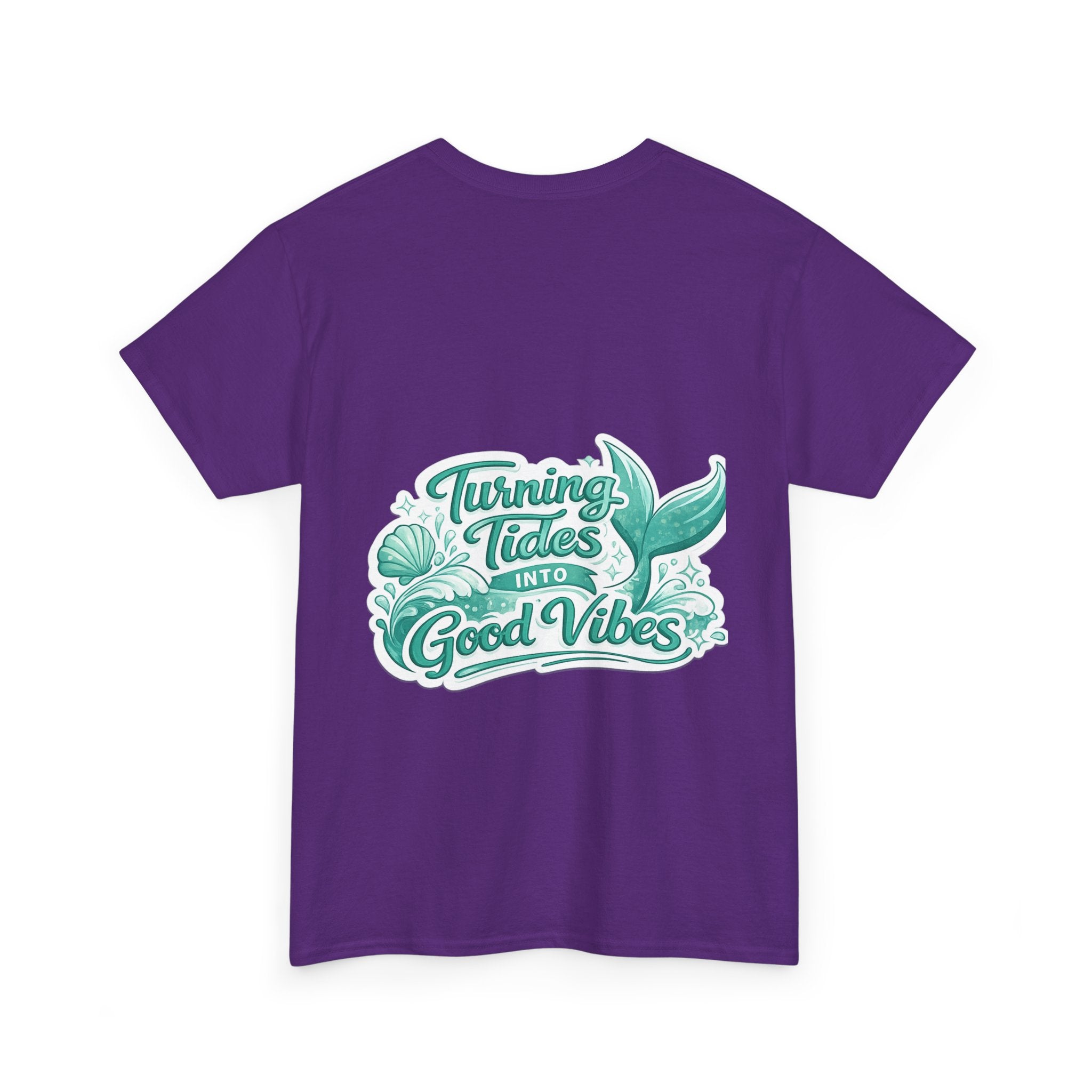 DJ Mermaid T‑Shirt — Turning Tides Into Good Vibes Graphic Tee