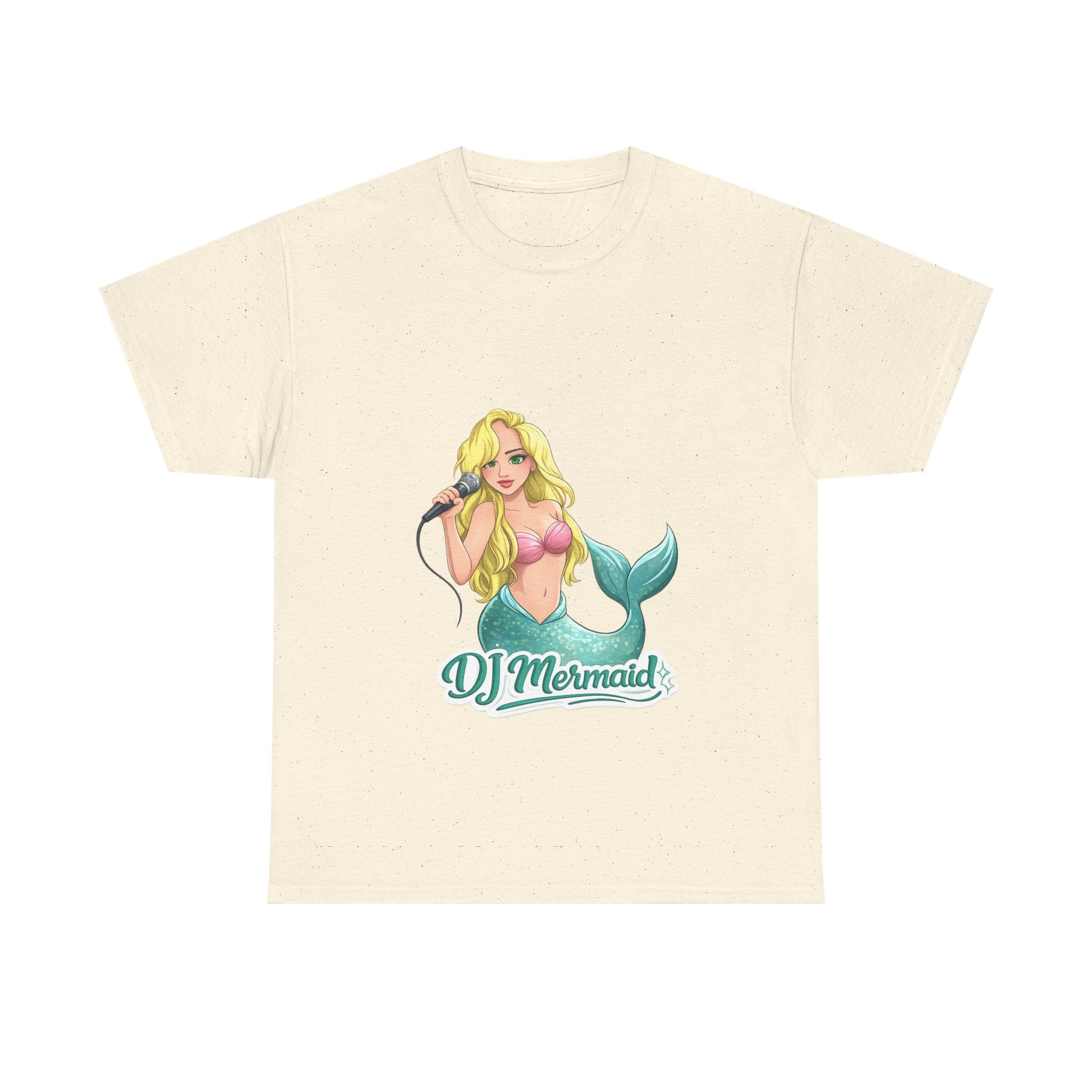 DJ Mermaid T‑Shirt — Turning Tides Into Good Vibes Graphic Tee