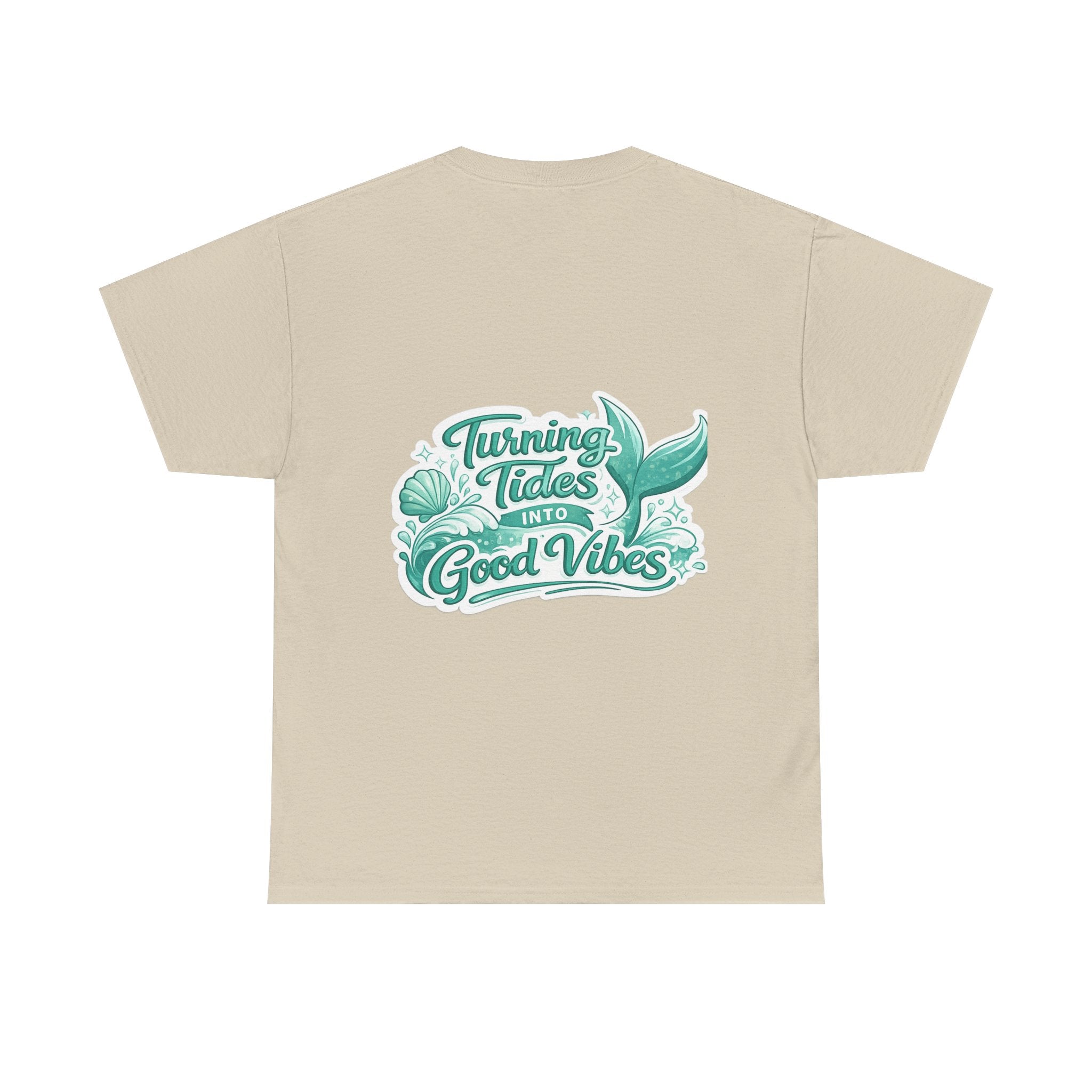 DJ Mermaid T‑Shirt — Turning Tides Into Good Vibes Graphic Tee