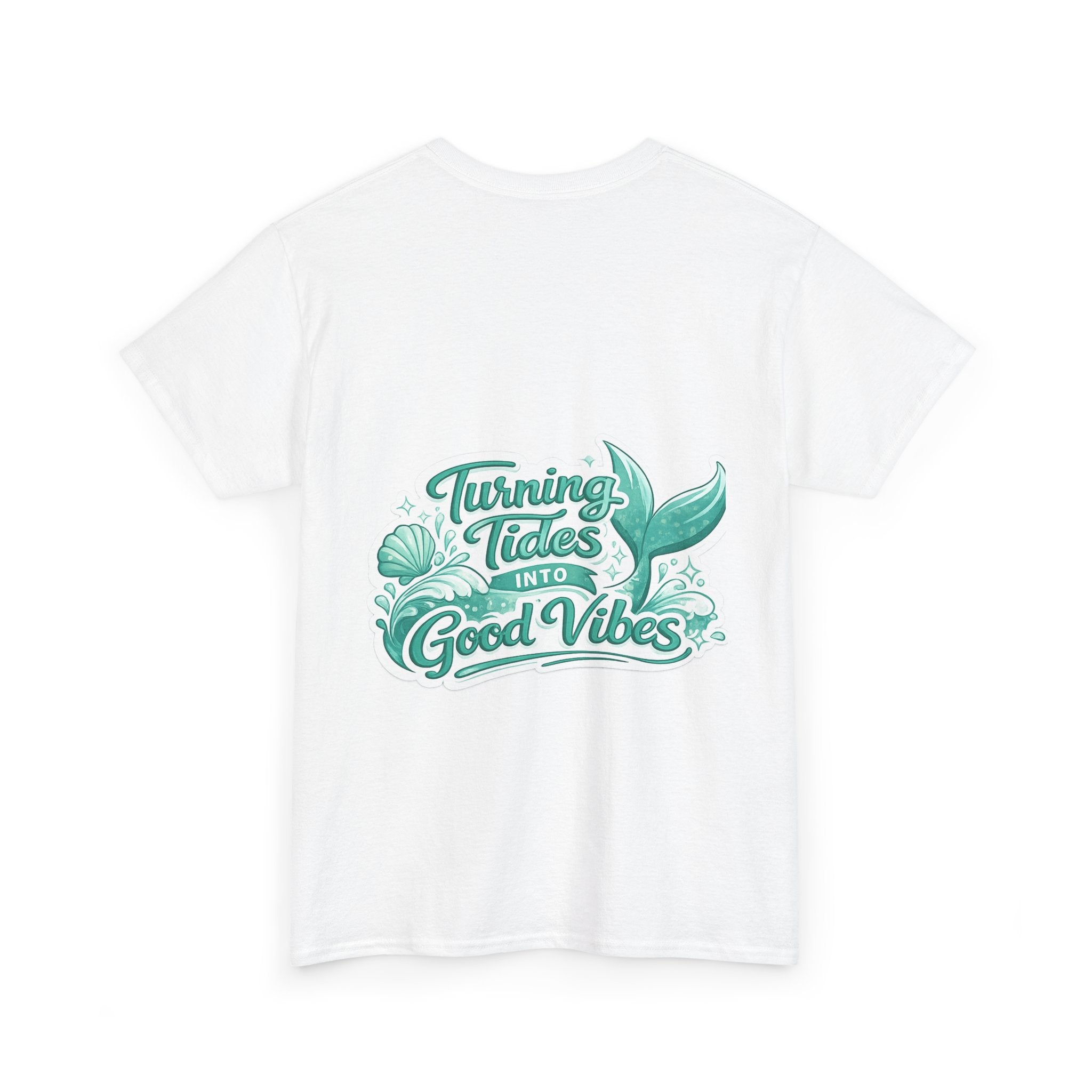 DJ Mermaid T‑Shirt — Turning Tides Into Good Vibes Graphic Tee