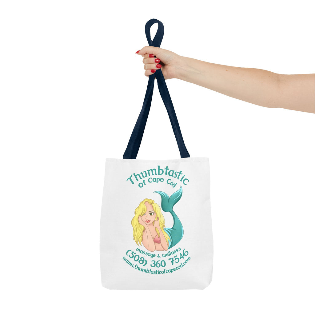 Yoga On The Beach Tote Bag — Coastal Mermaid Yoga Beach Tote