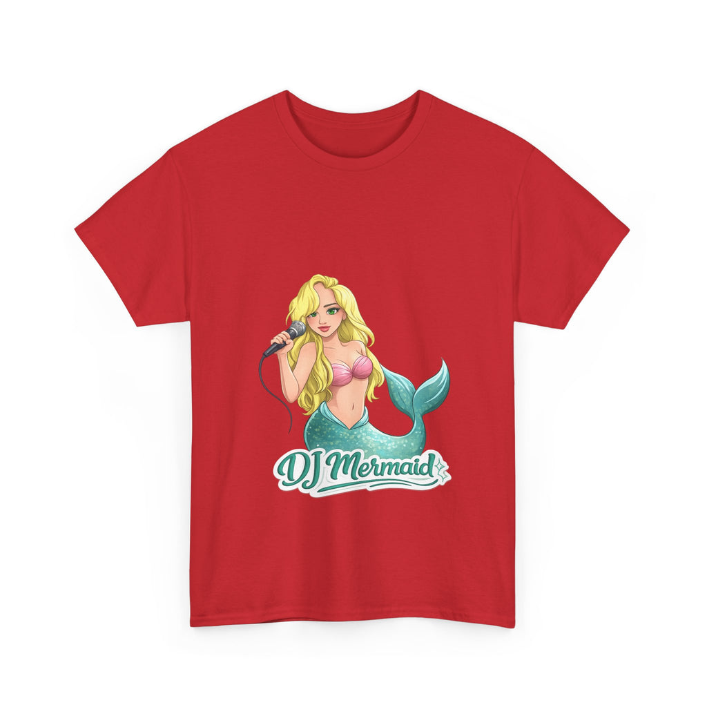 DJ Mermaid T‑Shirt — Turning Tides Into Good Vibes Graphic Tee