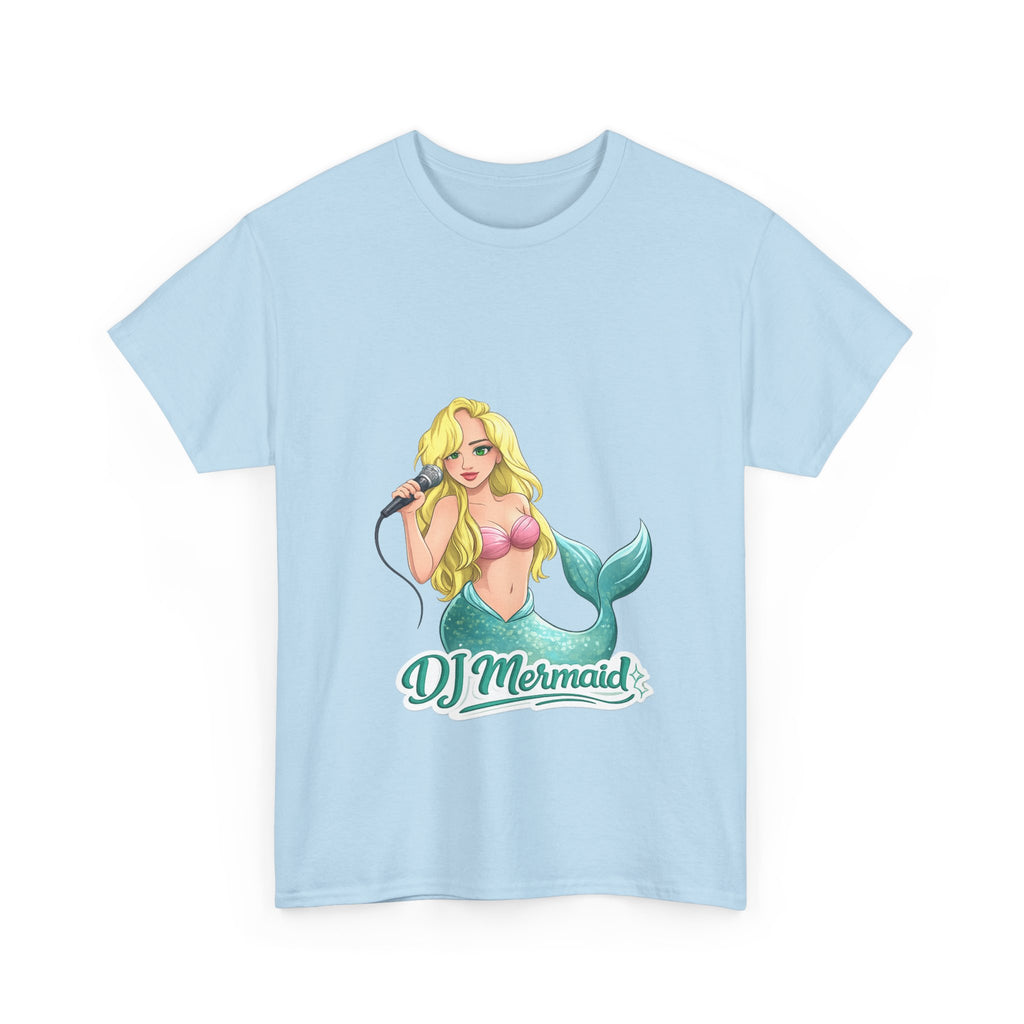DJ Mermaid T‑Shirt — Turning Tides Into Good Vibes Graphic Tee