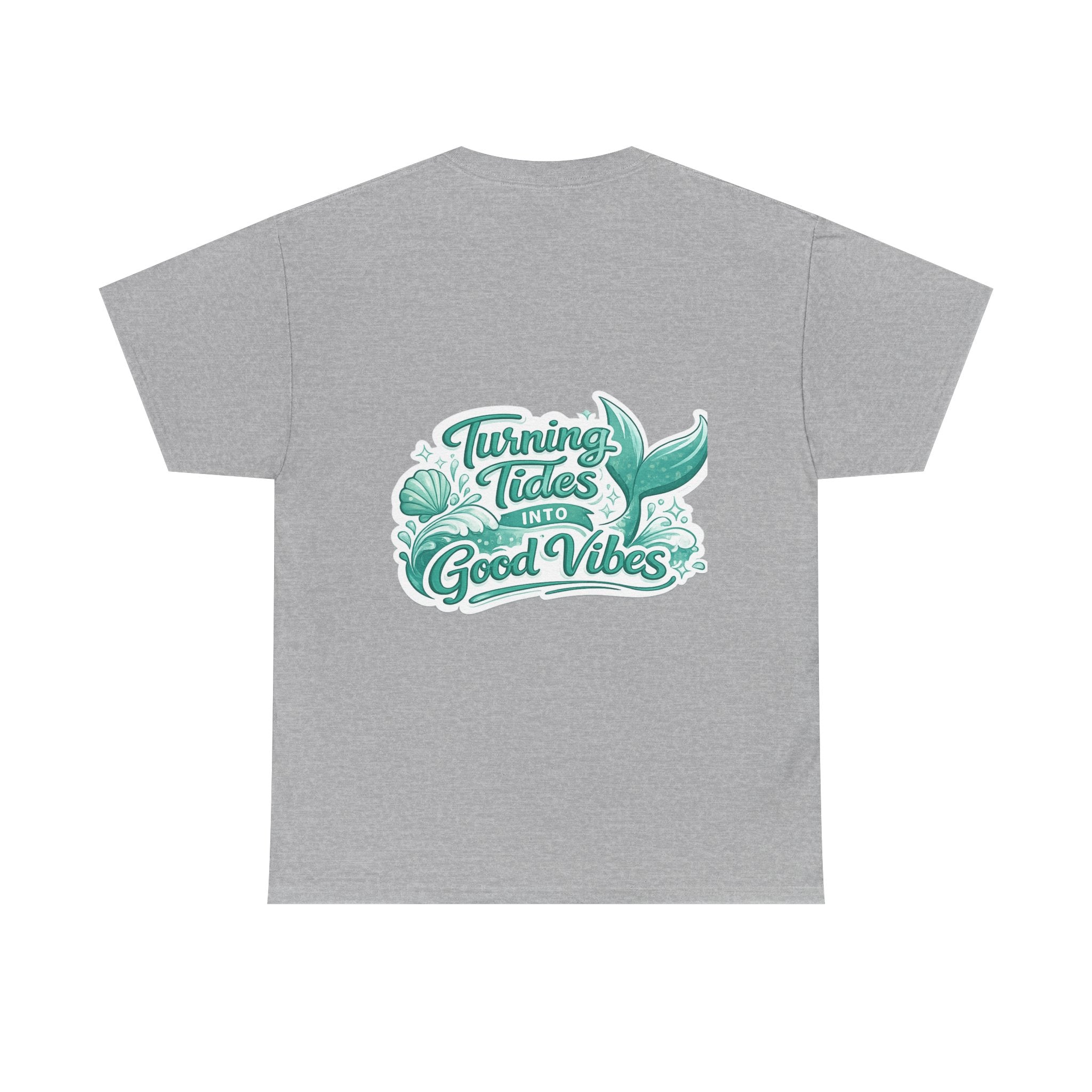 DJ Mermaid T‑Shirt — Turning Tides Into Good Vibes Graphic Tee