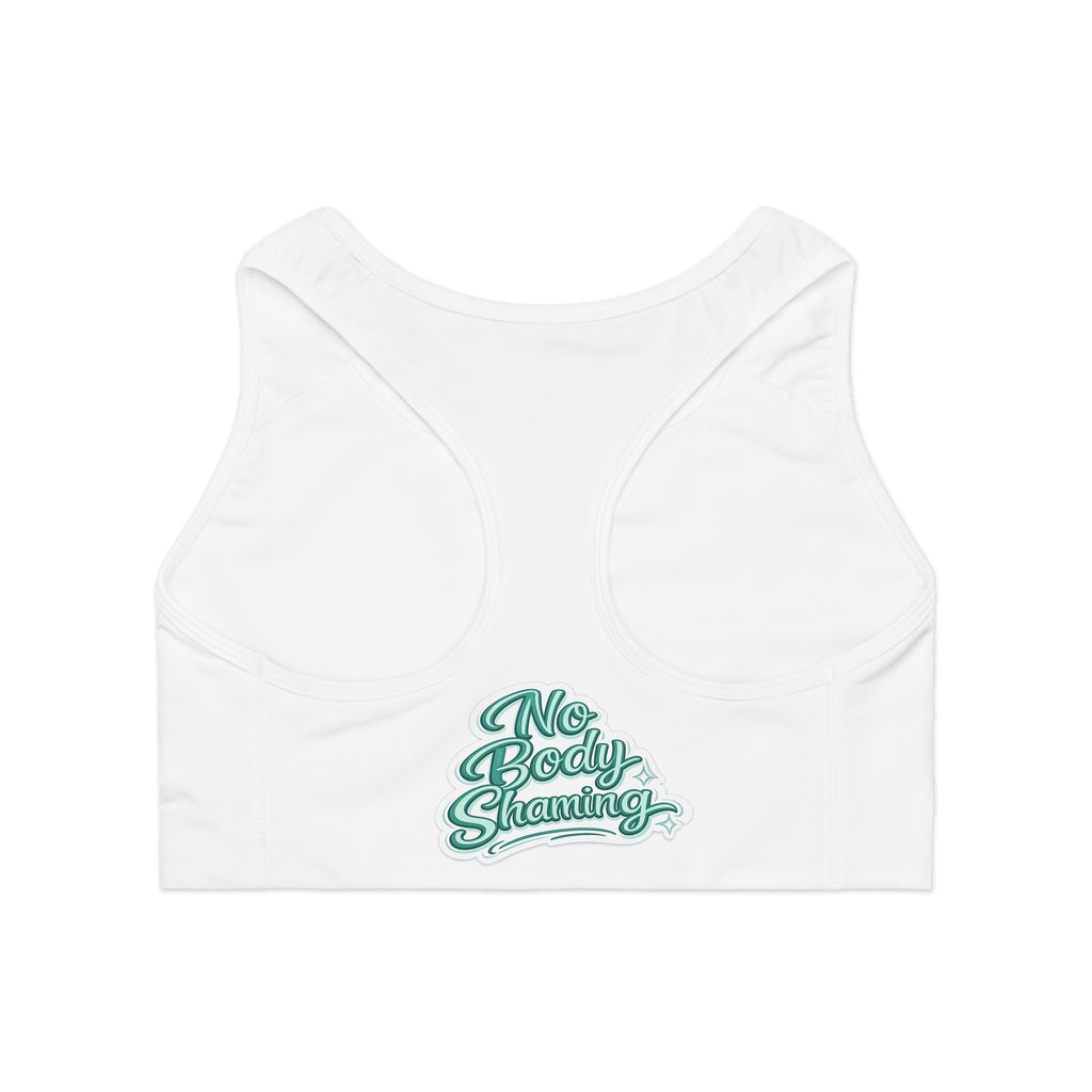 Thumbtastic Body Positivity Sports Bra