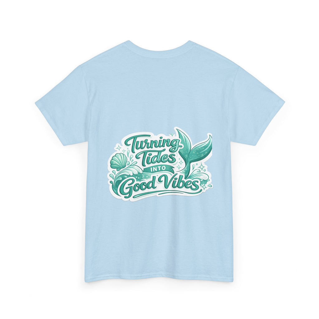 DJ Mermaid T‑Shirt — Turning Tides Into Good Vibes Graphic Tee
