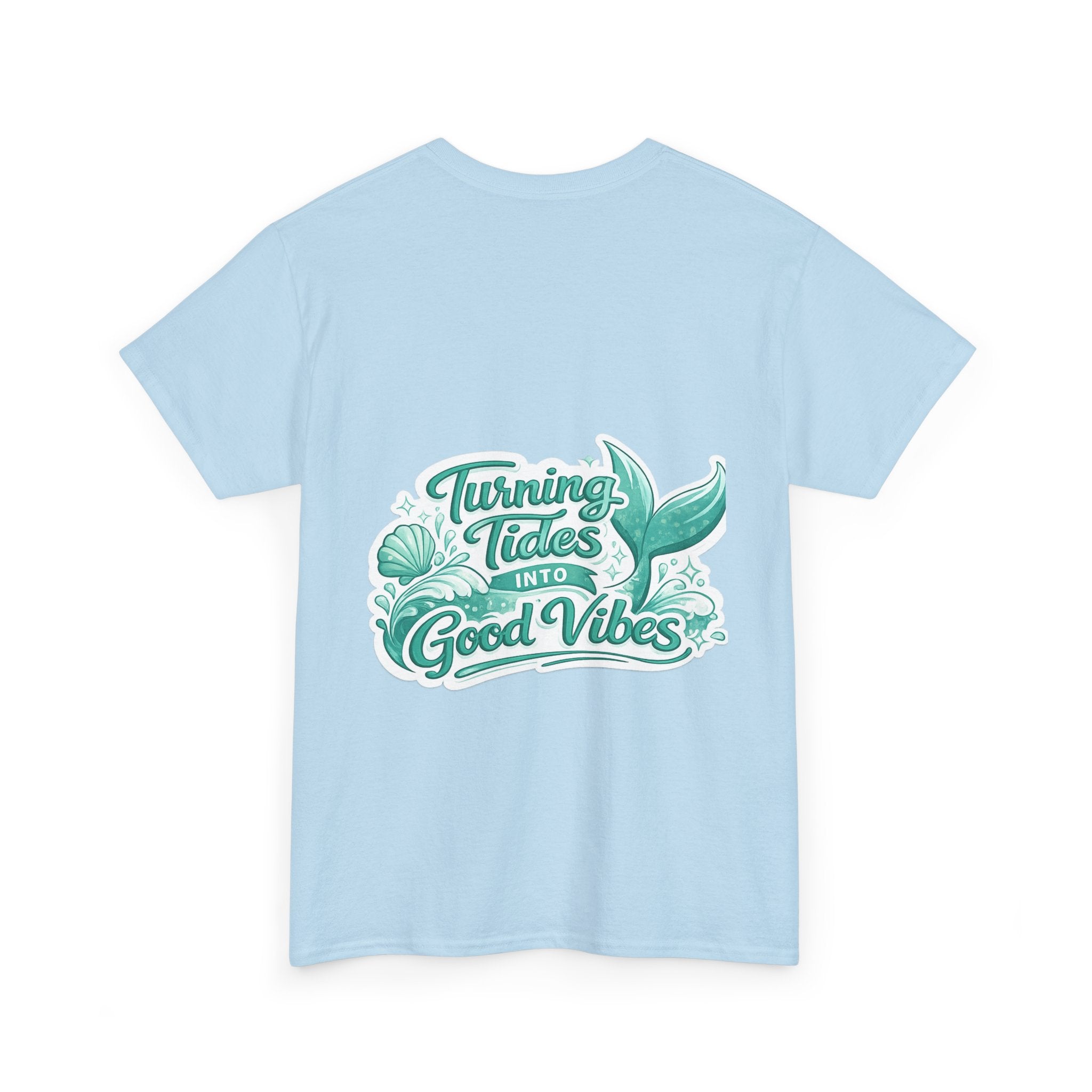 DJ Mermaid T‑Shirt — Turning Tides Into Good Vibes Graphic Tee