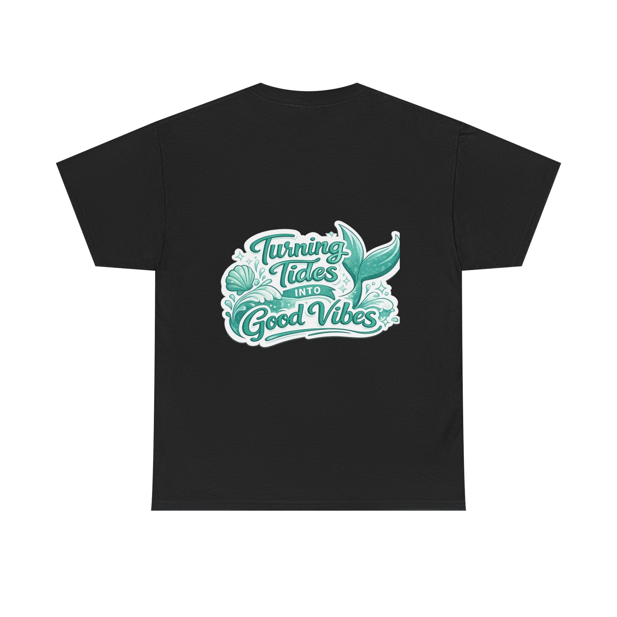 DJ Mermaid T‑Shirt — Turning Tides Into Good Vibes Graphic Tee