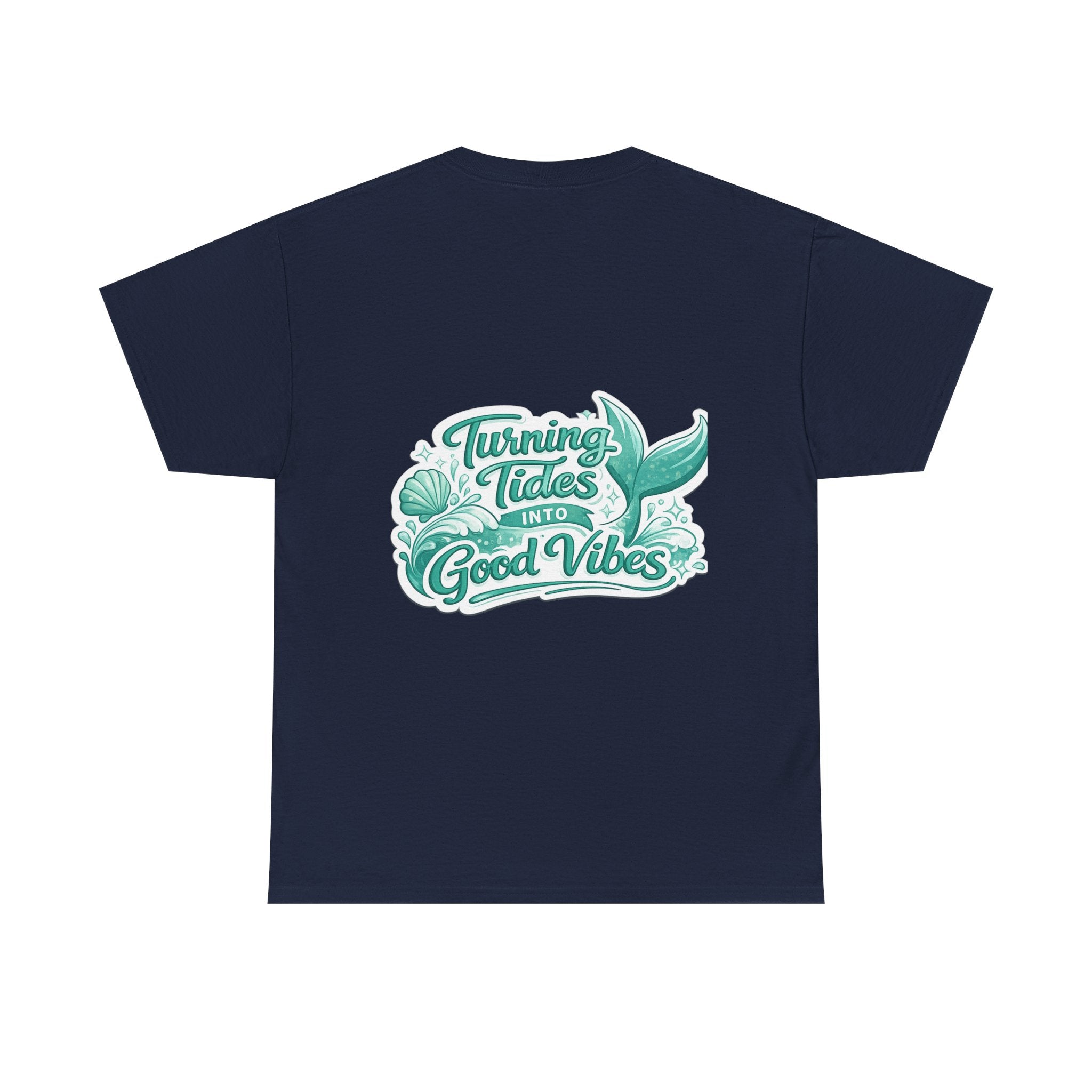 DJ Mermaid T‑Shirt — Turning Tides Into Good Vibes Graphic Tee