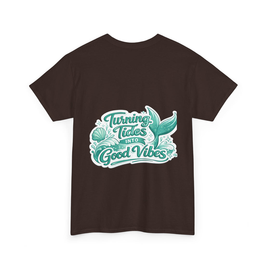DJ Mermaid T‑Shirt — Turning Tides Into Good Vibes Graphic Tee