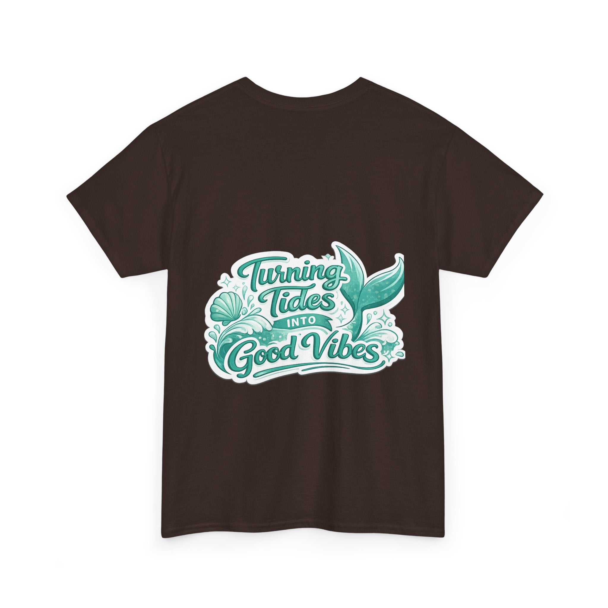 DJ Mermaid T‑Shirt — Turning Tides Into Good Vibes Graphic Tee