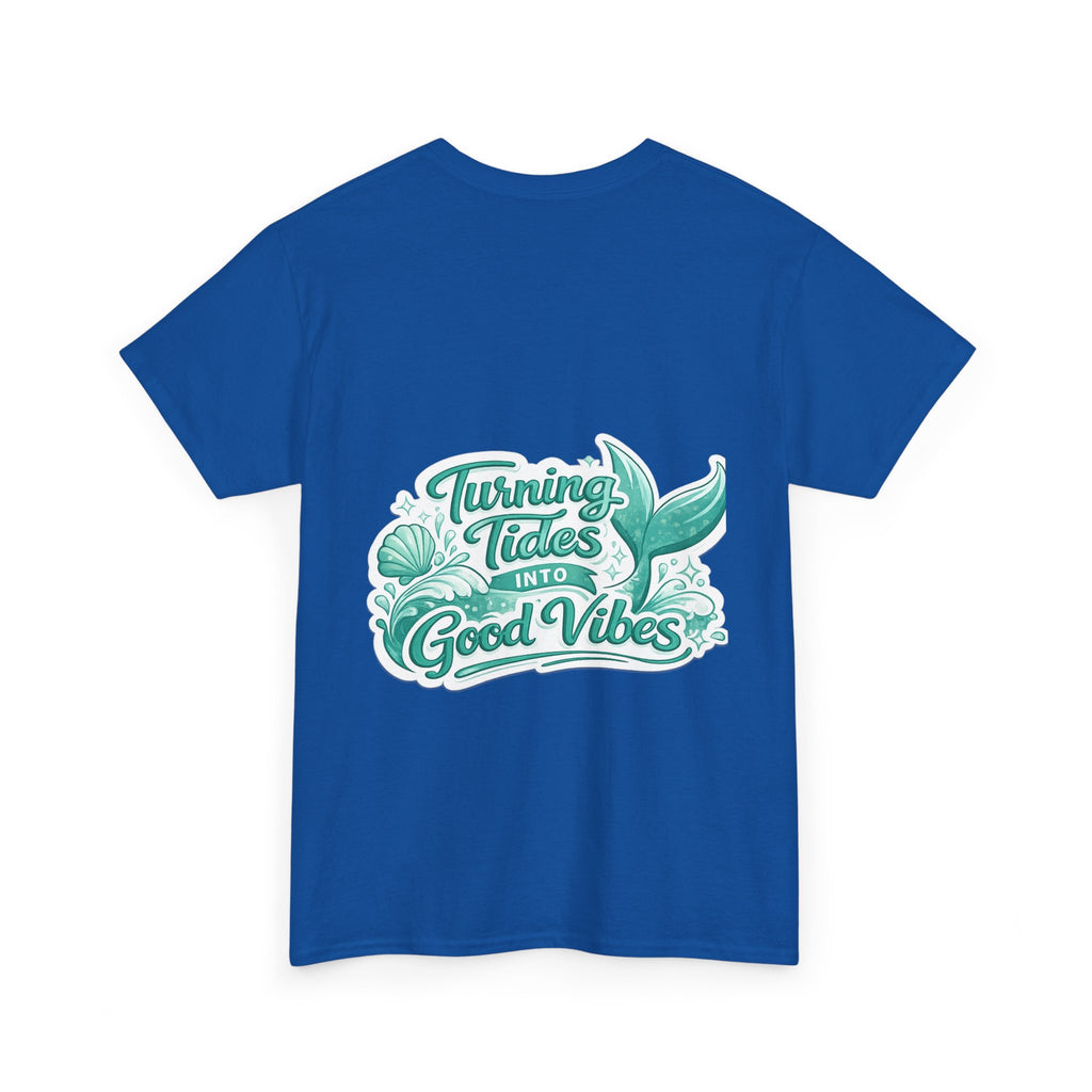 DJ Mermaid T‑Shirt — Turning Tides Into Good Vibes Graphic Tee