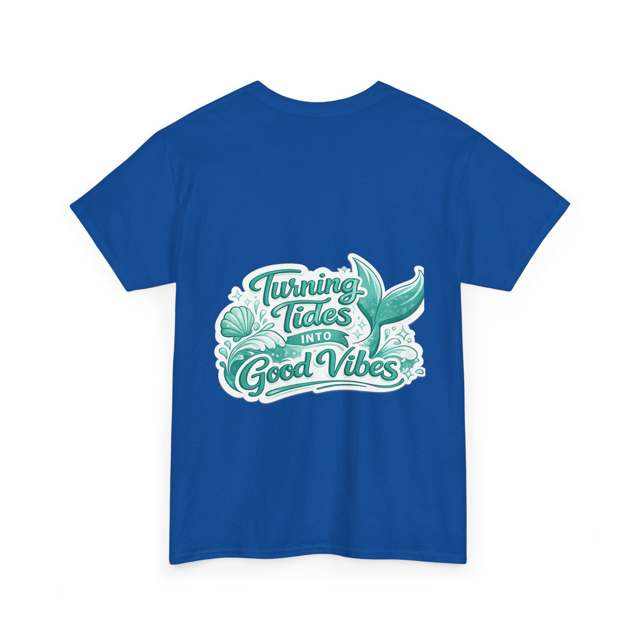 DJ Mermaid T‑Shirt — Turning Tides Into Good Vibes Graphic Tee