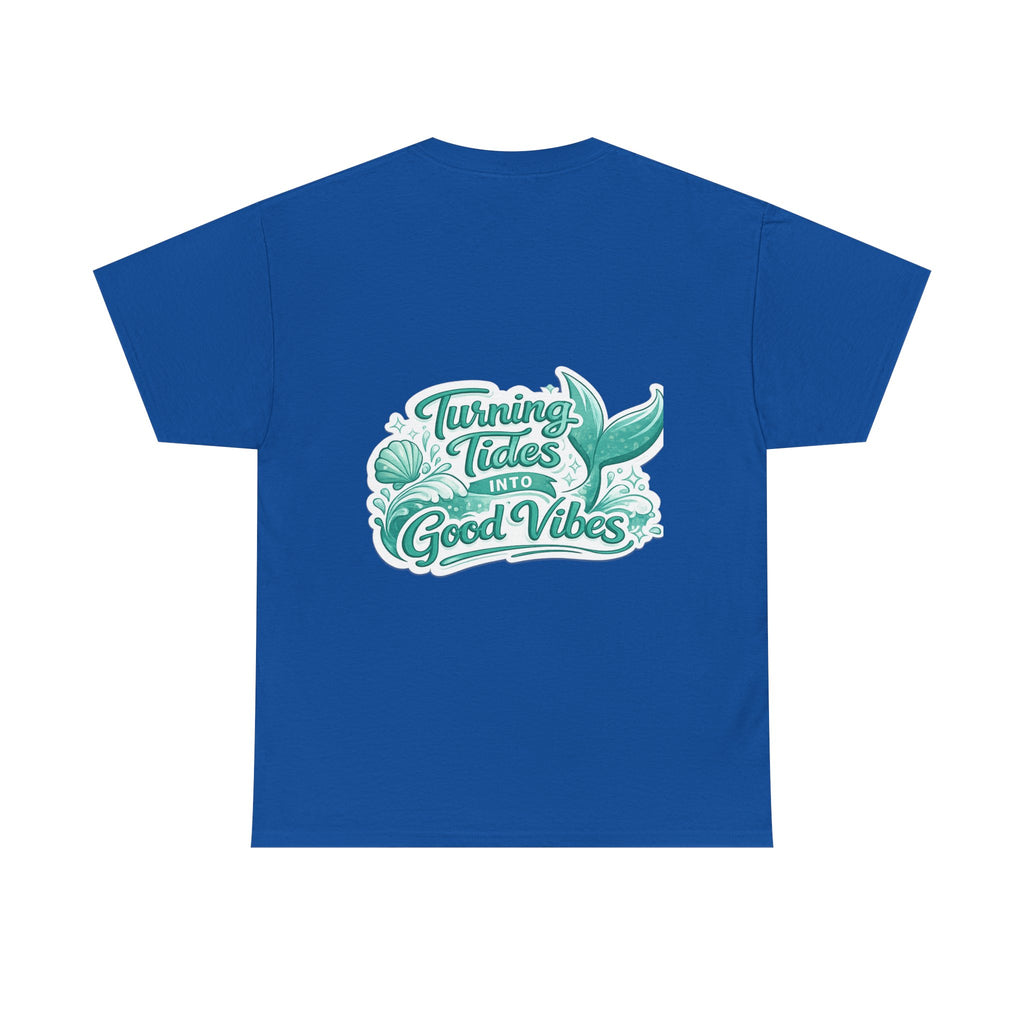 DJ Mermaid T‑Shirt — Turning Tides Into Good Vibes Graphic Tee