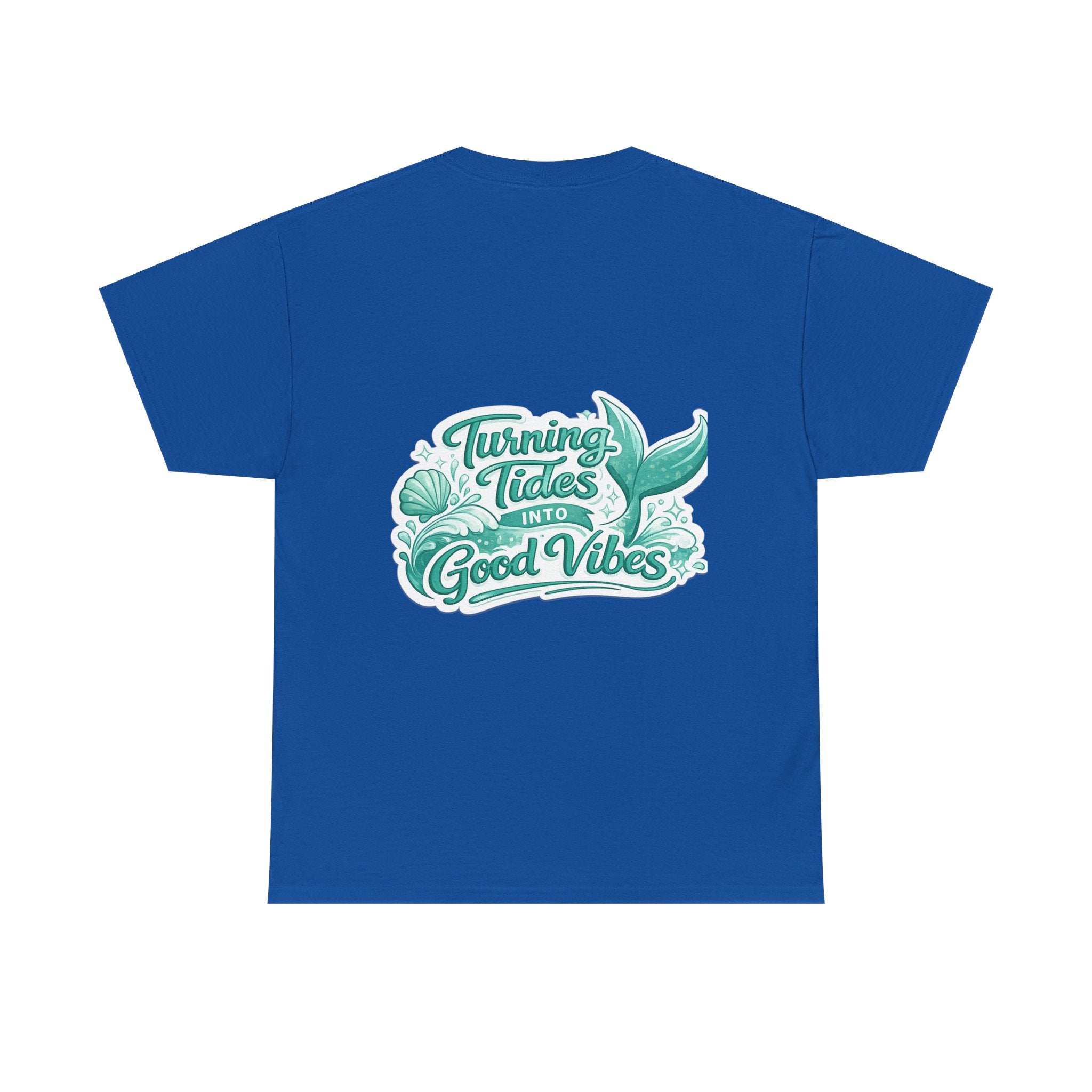 DJ Mermaid T‑Shirt — Turning Tides Into Good Vibes Graphic Tee