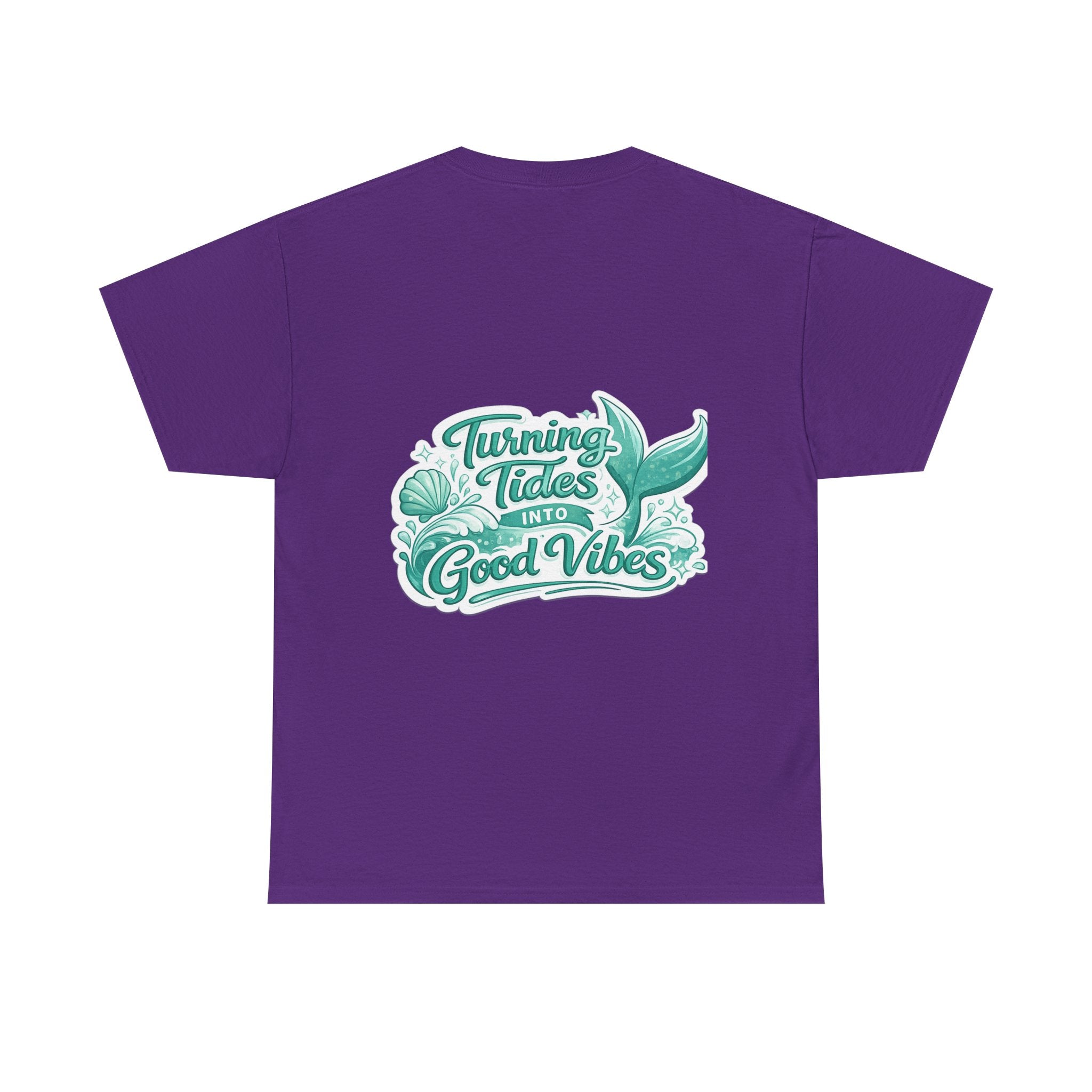 DJ Mermaid T‑Shirt — Turning Tides Into Good Vibes Graphic Tee
