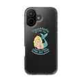 Thumbtastic of Cape Cod Mermaid Logo Clear iPhone Case