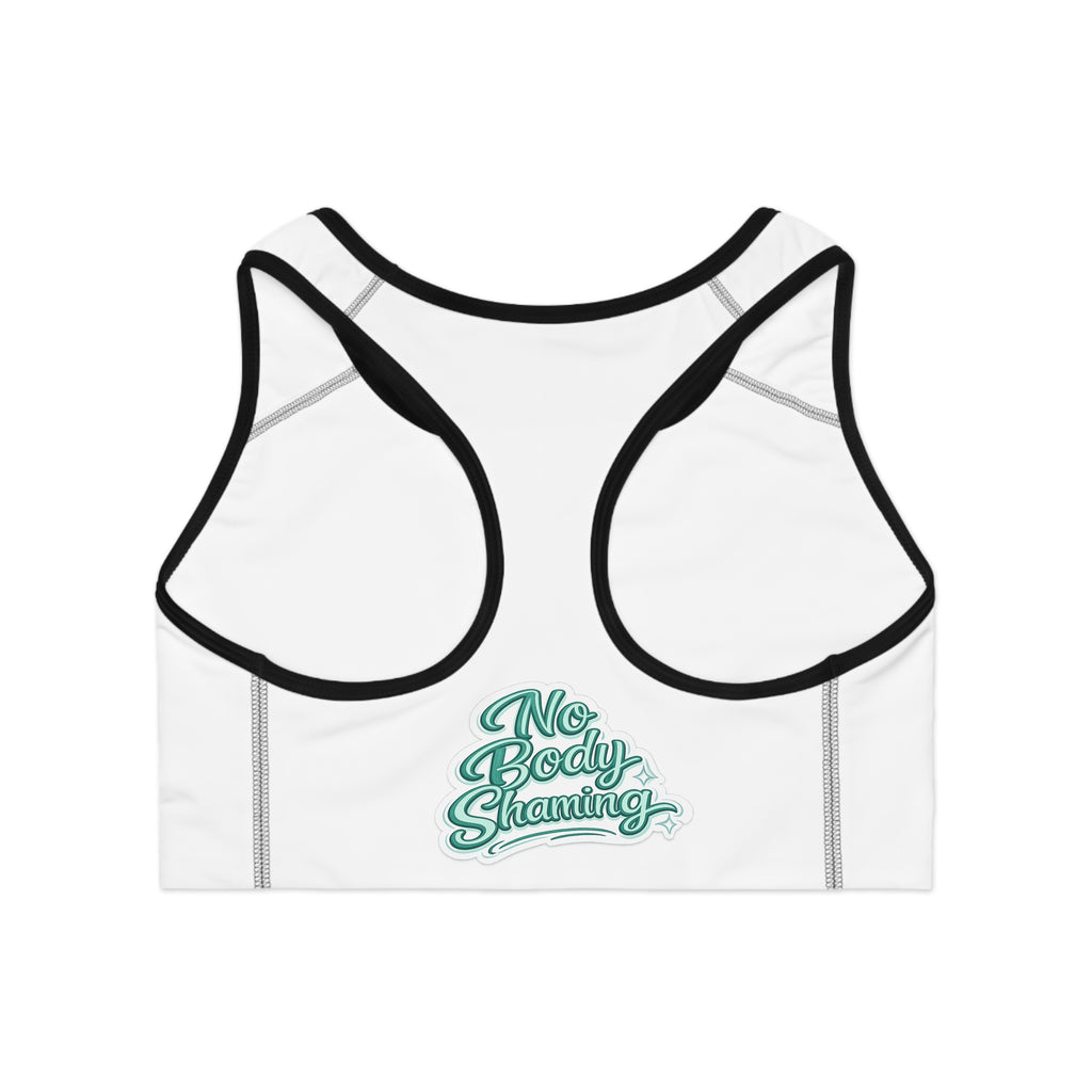 Thumbtastic Body Positivity Sports Bra