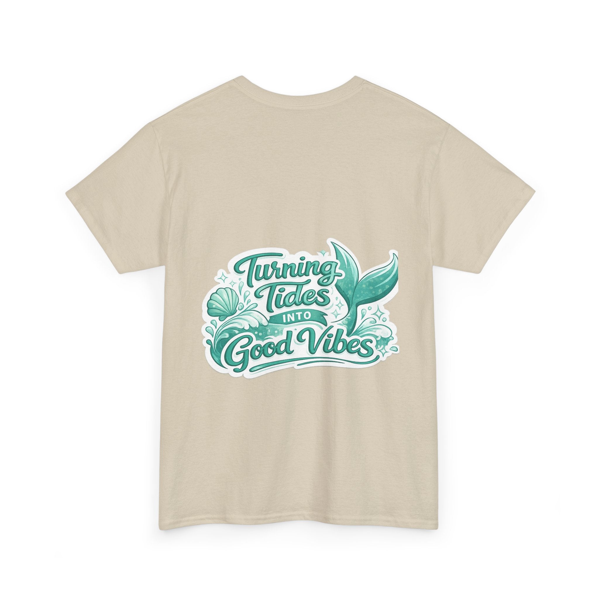 DJ Mermaid T‑Shirt — Turning Tides Into Good Vibes Graphic Tee