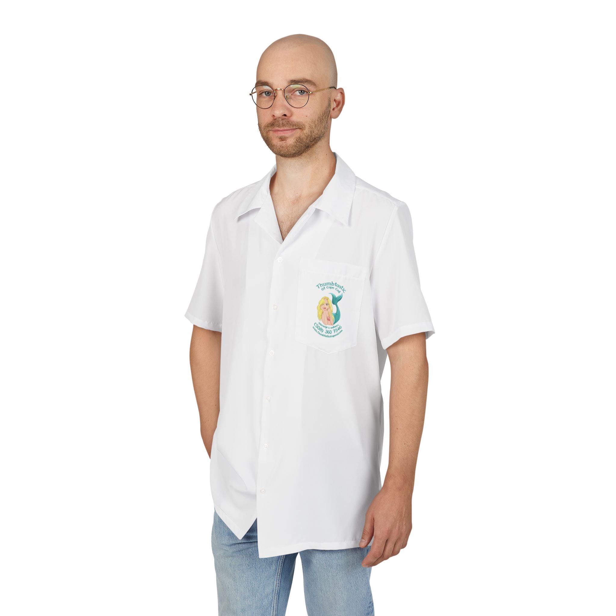 Thumbtastic Shirt — Patch Button-Down