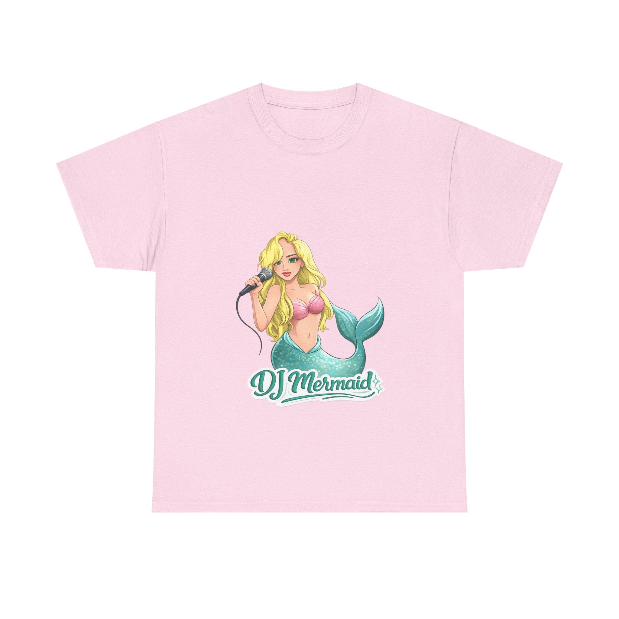 DJ Mermaid T‑Shirt — Turning Tides Into Good Vibes Graphic Tee