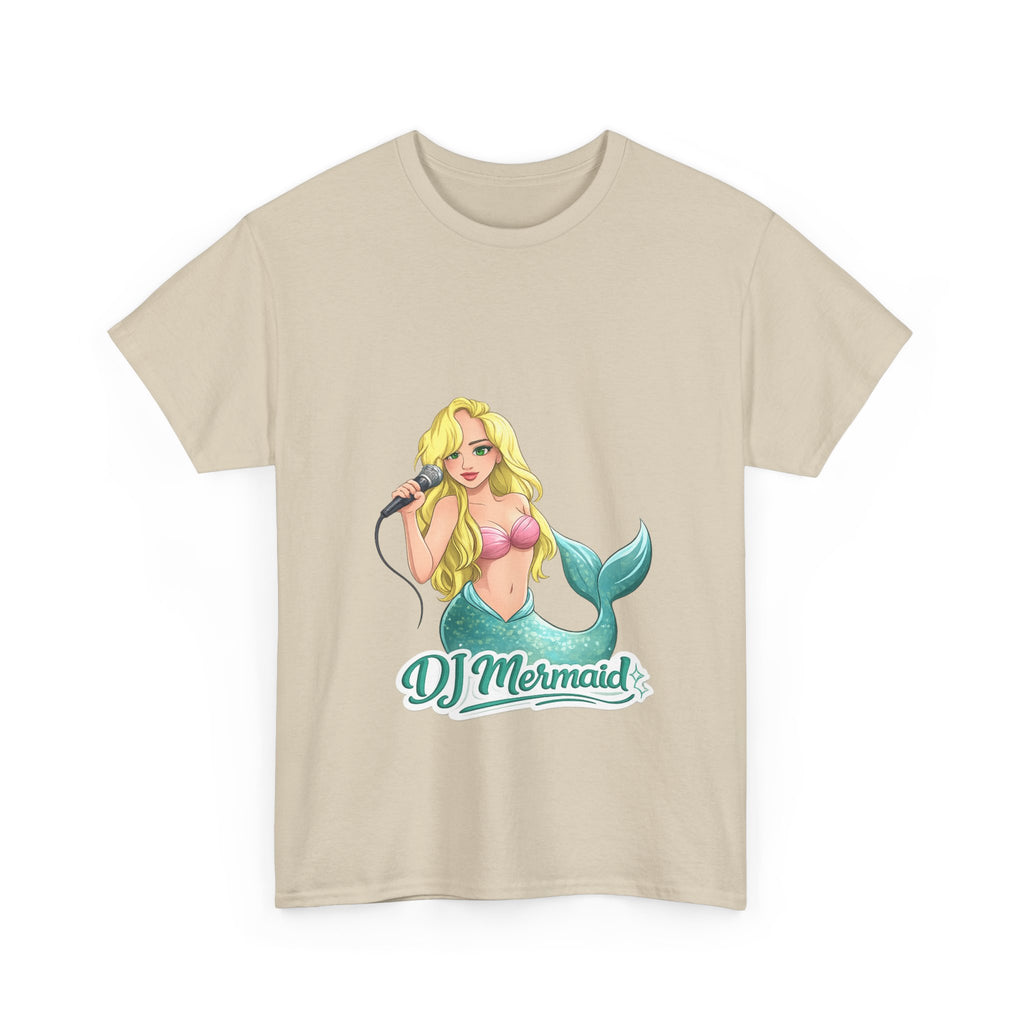 DJ Mermaid T‑Shirt — Turning Tides Into Good Vibes Graphic Tee