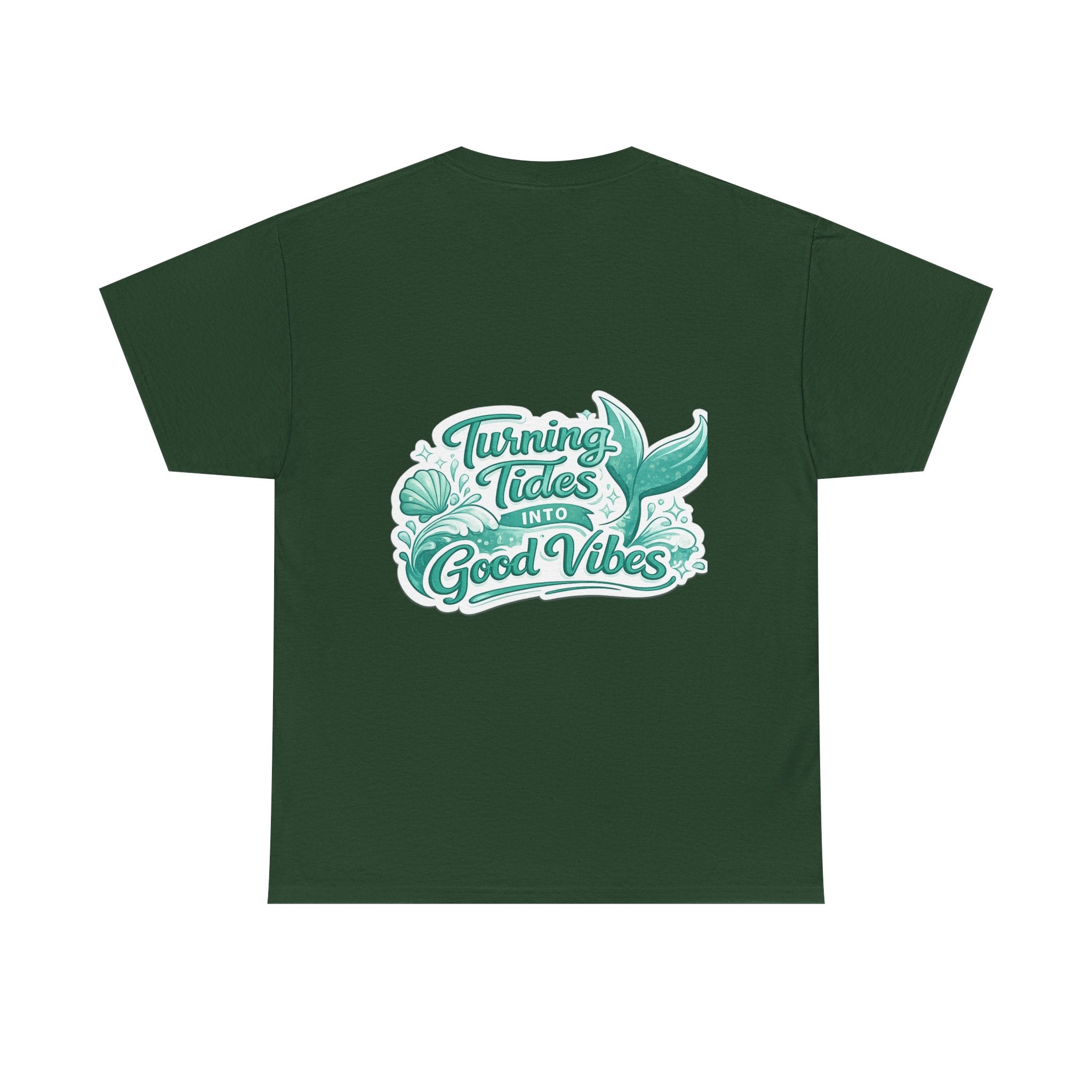 DJ Mermaid T‑Shirt — Turning Tides Into Good Vibes Graphic Tee