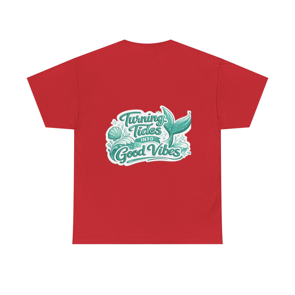 DJ Mermaid T‑Shirt — Turning Tides Into Good Vibes Graphic Tee