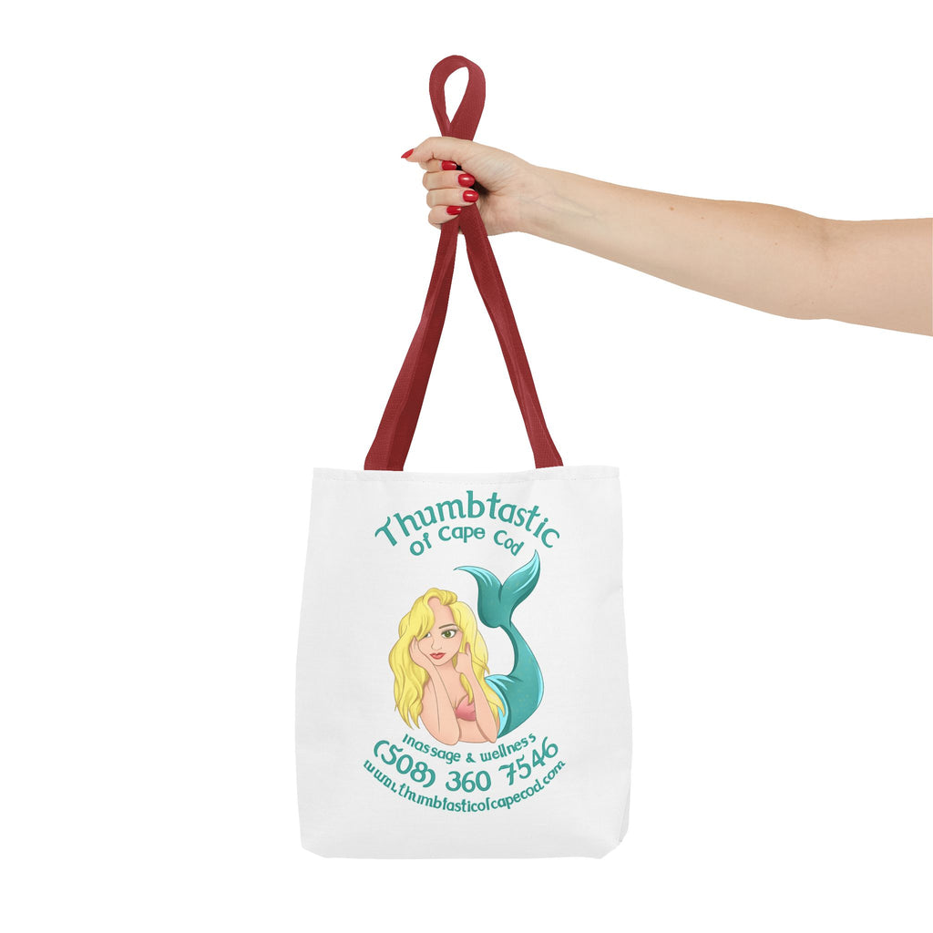 Yoga On The Beach Tote Bag — Coastal Mermaid Yoga Beach Tote