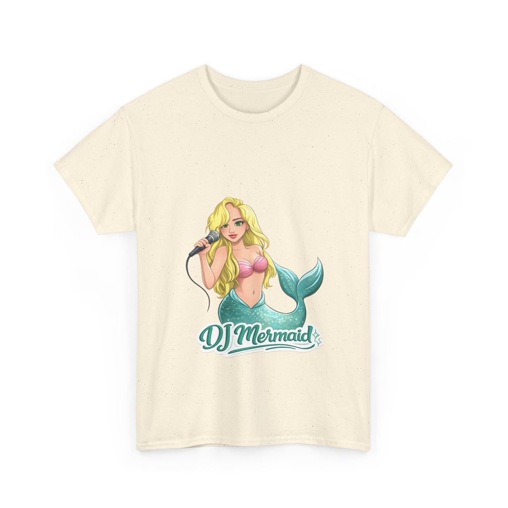 DJ Mermaid T‑Shirt — Turning Tides Into Good Vibes Graphic Tee
