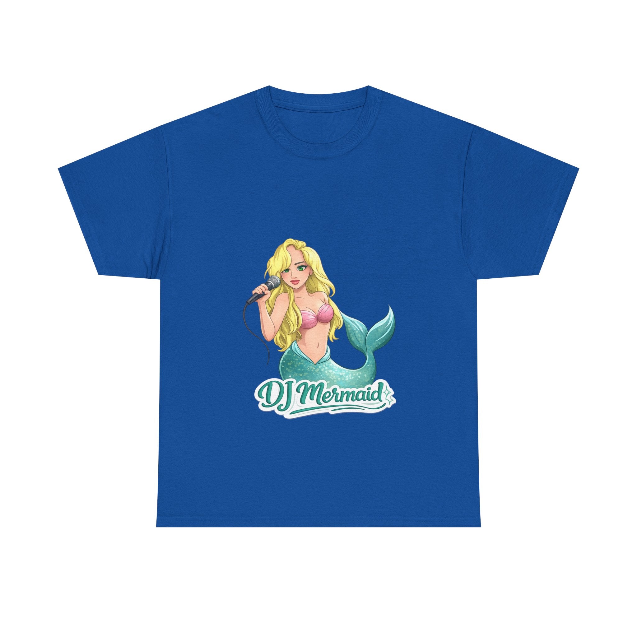 DJ Mermaid T‑Shirt — Turning Tides Into Good Vibes Graphic Tee